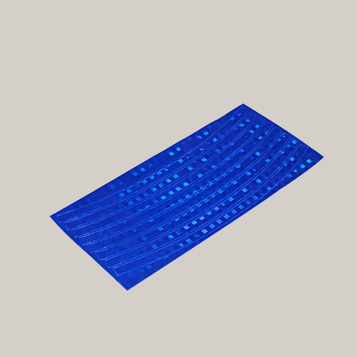 Bicycle Rim Reflective Stickers – 26 in., 5 Colors Blue