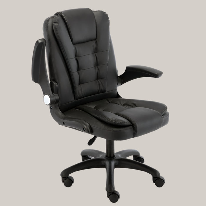 Ergonomic Reclining Swivel Office Chair The armchair is 58cm high