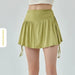 Running Badminton Yoga Skirts Women Green Pear Green