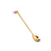 410 Stainless Steel Christmas Dessert Spoon, 13.5 cm