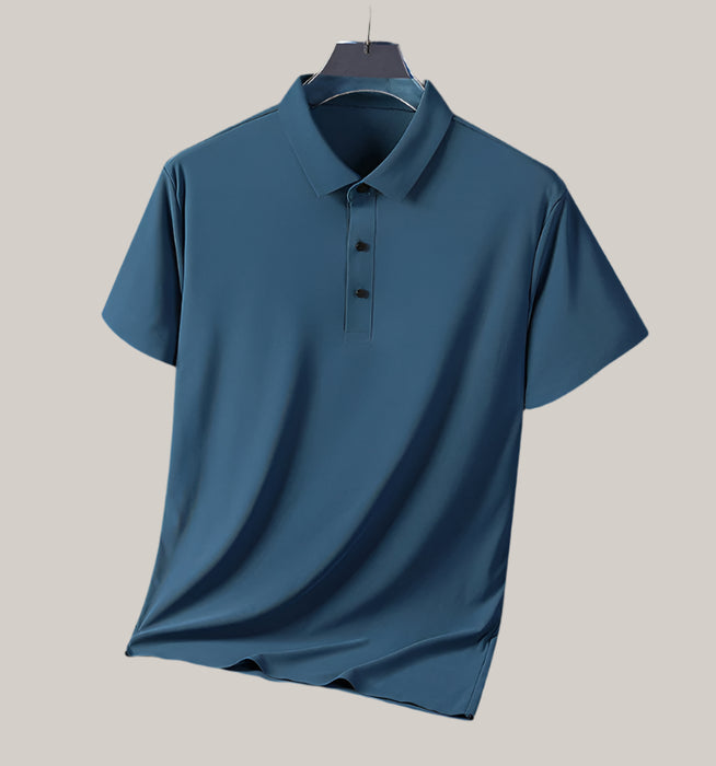 Breathable Lapel  T Shirt For Men