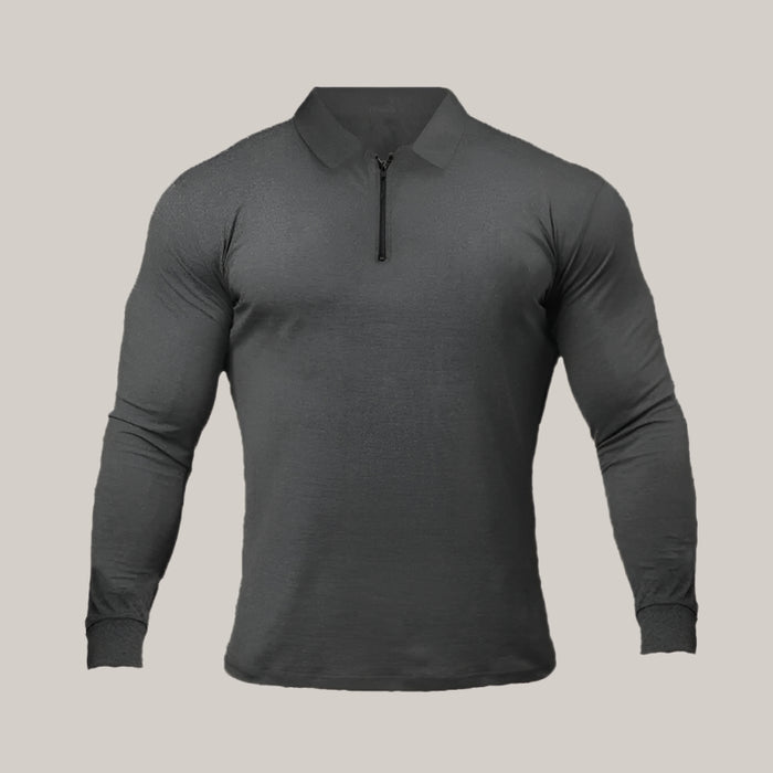 Fitness Sports Long-sleeved Polo