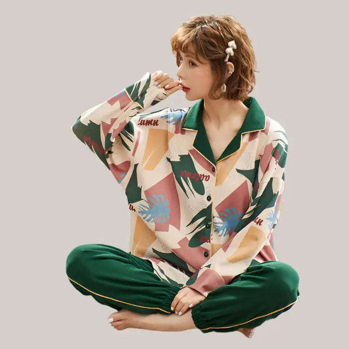 Spring And Autumn Pajamas For Pregnant Women