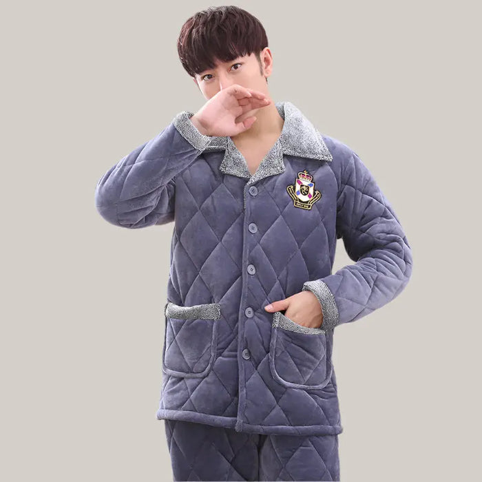 Thick quilted pajamas