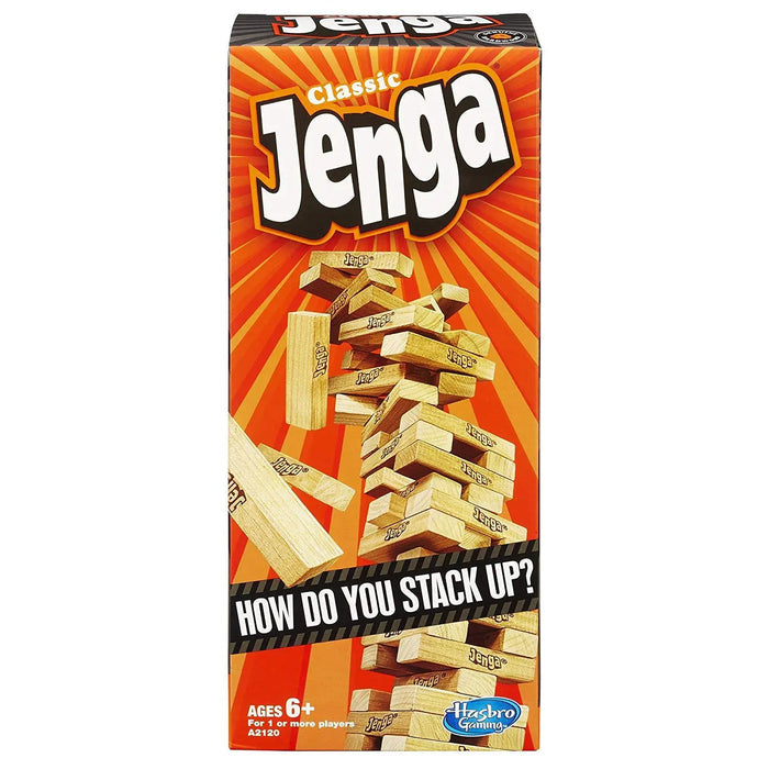54-Piece Wooden Stacking Block Game – 28 cm Building block