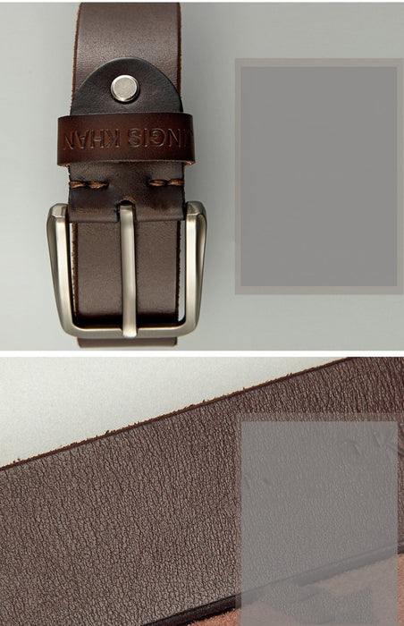 Cowhide Handmade Trend Men's Belts