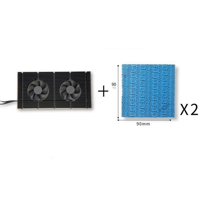 Backplane Radiator Graphics Card Heater Cooling Fan