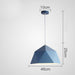 Colorful Mini Pendant Lamp Blue large