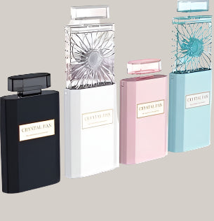 Rechargeable Fan with Perfume Diffuser