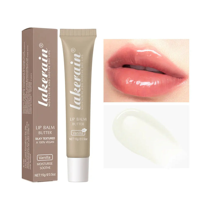 Water-Light Butter Lip Balm, Single or 3-Pack Vanilla Color