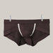 Mens Fashion Underwear Flat Angle Low Coffee