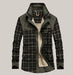 Winter Jacket Men Thicken Warm Army Green