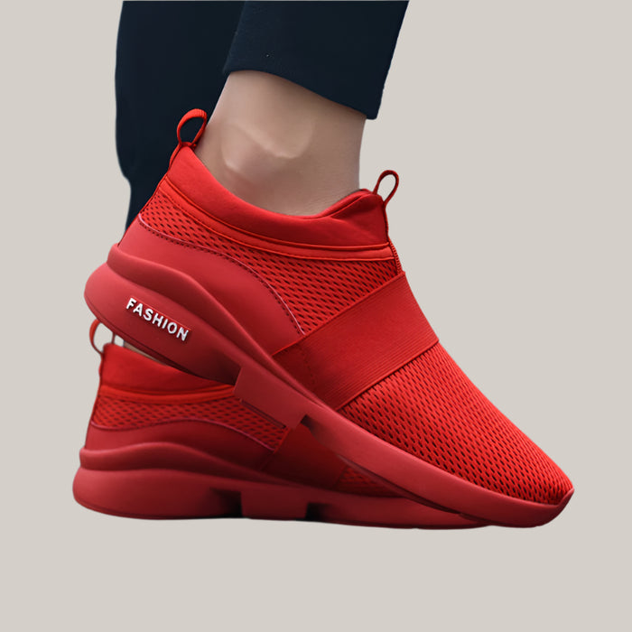 Breathable athletic loafers