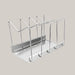 5- or 7-Tier Stainless Steel Pot and Pan Organizer Rack Silver Short