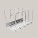 Kitchen storage rack Silver Short