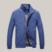 Bomber JacketPlus Size M- 5XL Denim Blue
