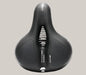Fashion Personalized Bicycle Seat Reflective Black And White