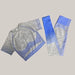 Quick dry training running yoga clothes Blue