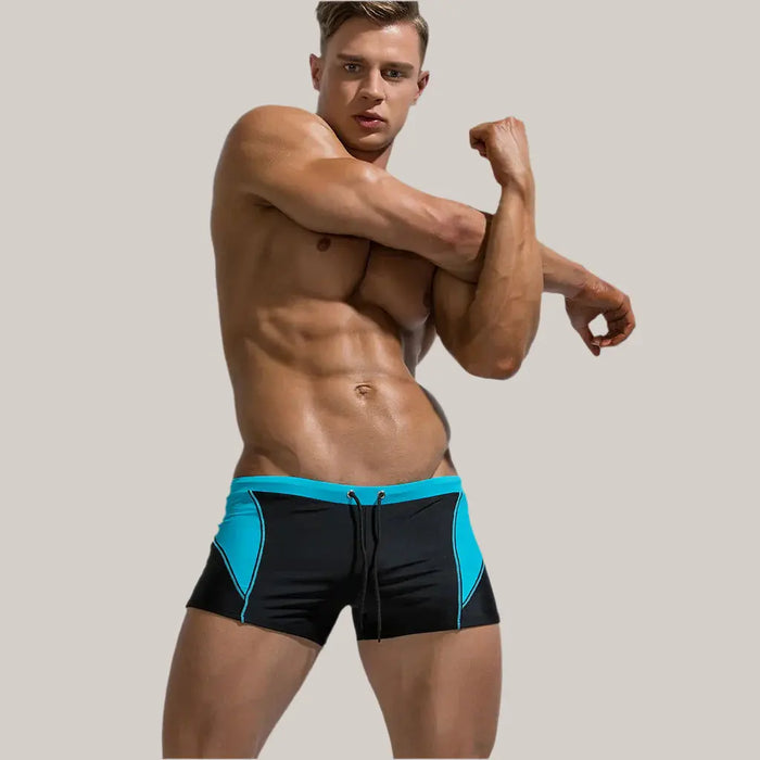 Color Block Swim Trunk