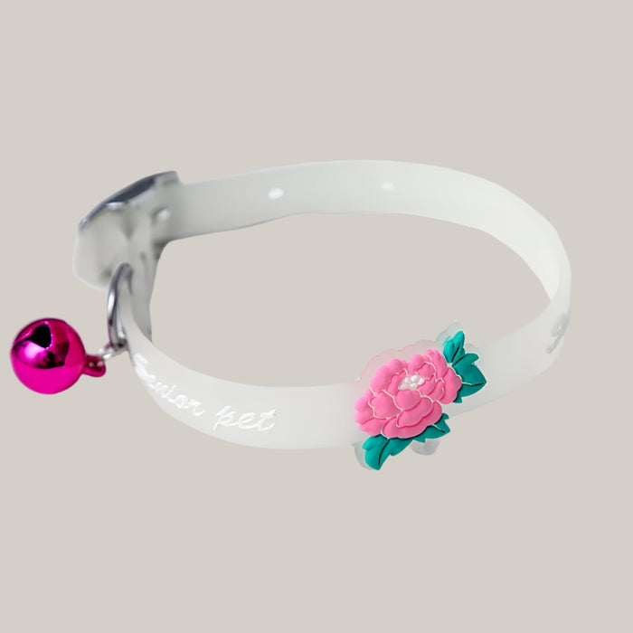 Light-Up Puppy Collar Rose random 1pc