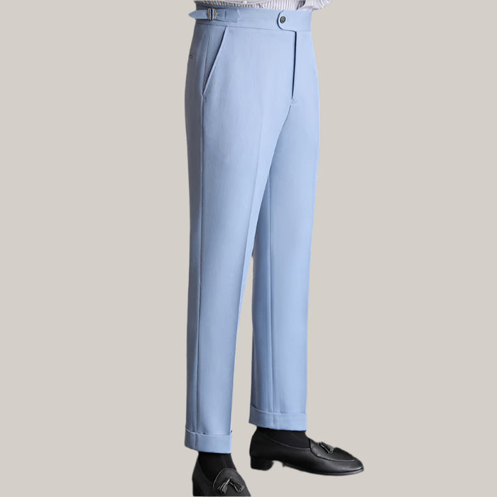 Casual High-waisted Men's Dress Pants