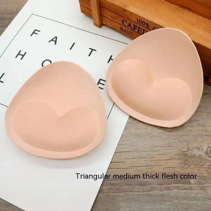 Removable Sponge Bra Pad Inserts, 1 Pair