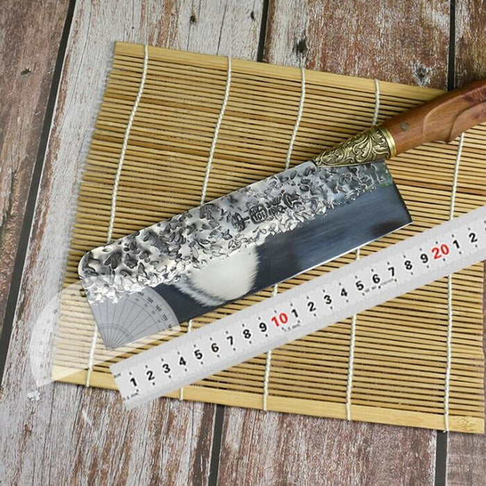 Handcrafted Longquan Kitchen Knife, 30 cm