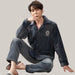 Men's Winter Flannel Pajamas Suit YD9298