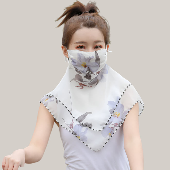 Sunscreen mask scarves
