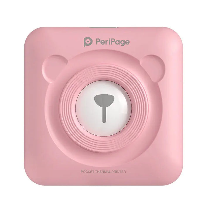 Mini Bliuetooth Wireless Thermal Printer Pink