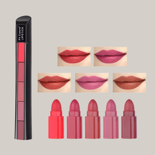 Matte 5-color Lipstick Set 1 Style