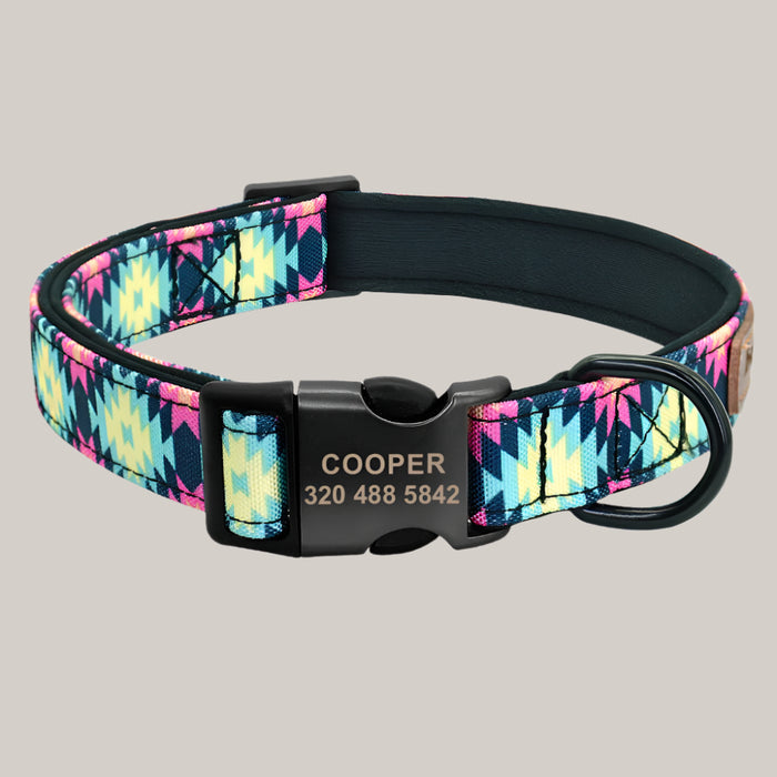 Adjustable Dog Collar Pink