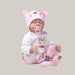 40 cm Silicone and Cloth Sleeping Doll – Movable Limbs
