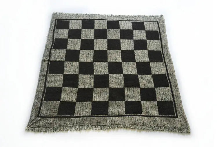 Chess Checkered Blanket