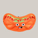 Stuffing-Free Dog Toy Hot dog