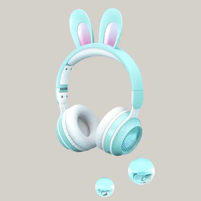 Rabbit Ear Headphones Green