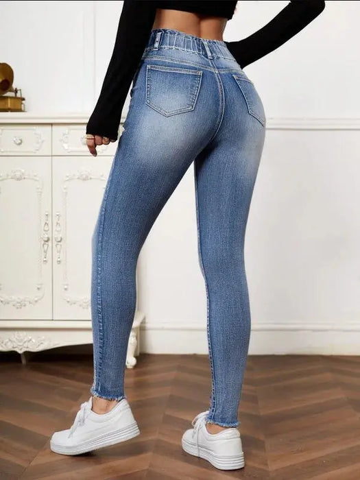 High Elastic Tight Jeans