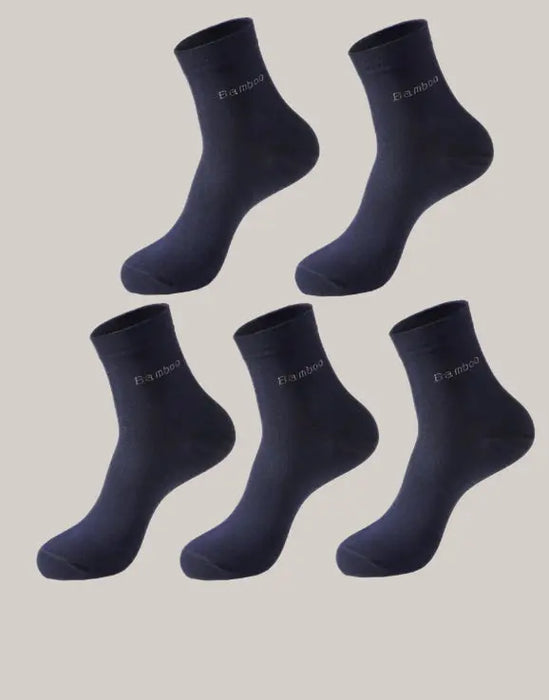 Solid Color Socks Men's 2set One size