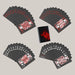 Playing Cards Gold Foil Playing Red