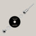 6-Piece High-Speed Steel Cutting Blade Set