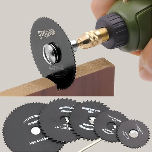 6-Piece High-Speed Steel Cutting Blade Set