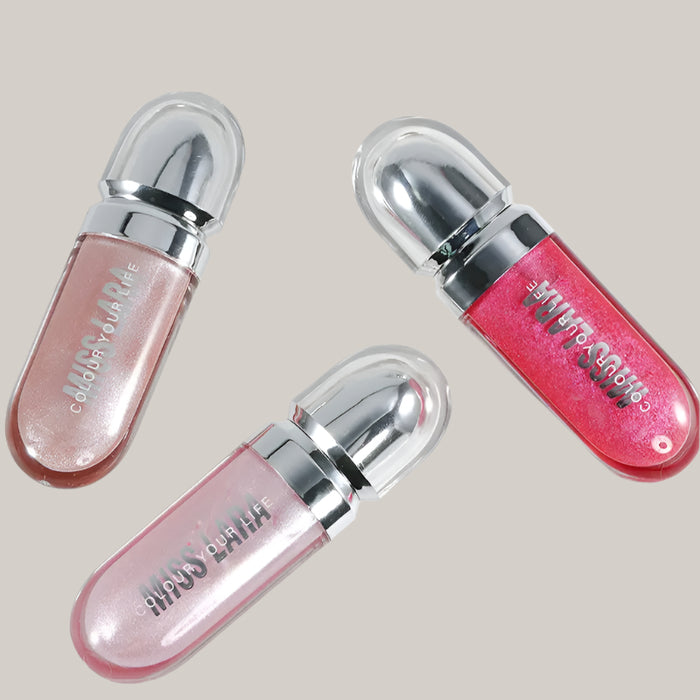 Flat-Tube Lip Gloss – 6 Shades