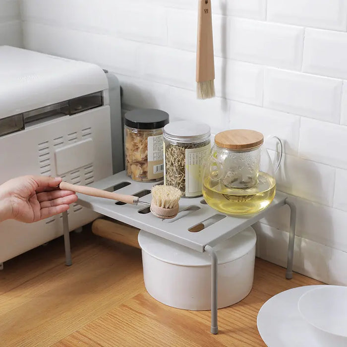 Stackable Extendable ABS Storage Rack