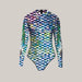 Women's Long Sleeve One Piece Swimwear Colour
