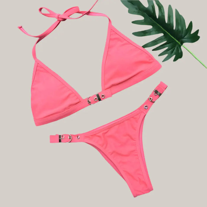 Adjust Swimming Suit for Women Pink