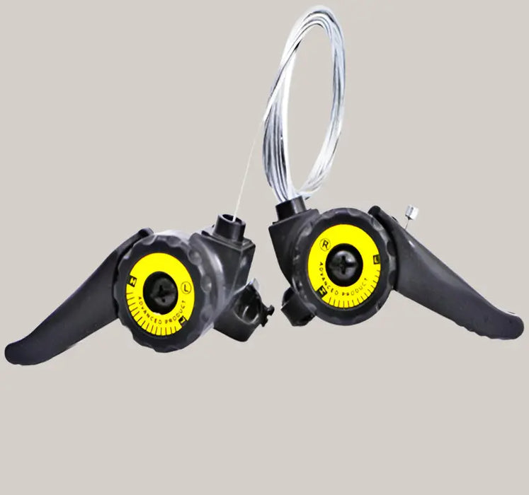 Bicycle Thumb Shifter – 15/18/21-Speed Black