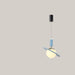 Nordic LED Pendant Light for Children's Rooms Lifting Blue