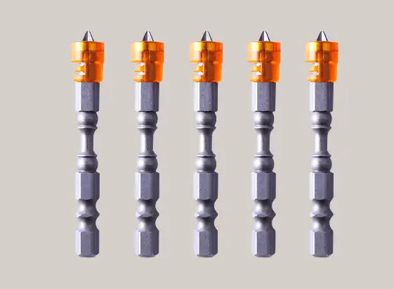 65 mm Magnetic Nut Driver Bit – 10 mm, 6 Options Orange