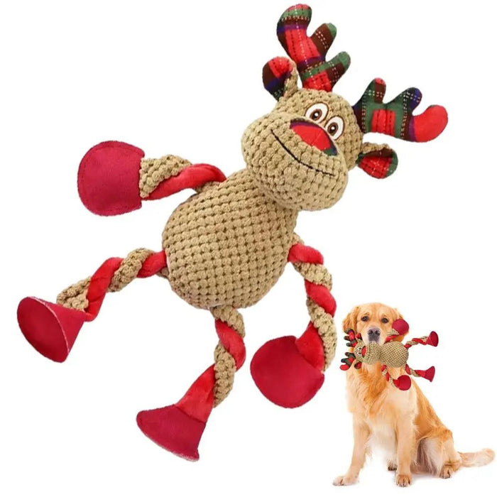 Interactive Christmas Dog Toy