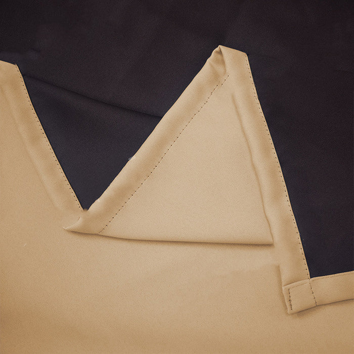 Modern Polyester Blackout Grommet Curtain Panel